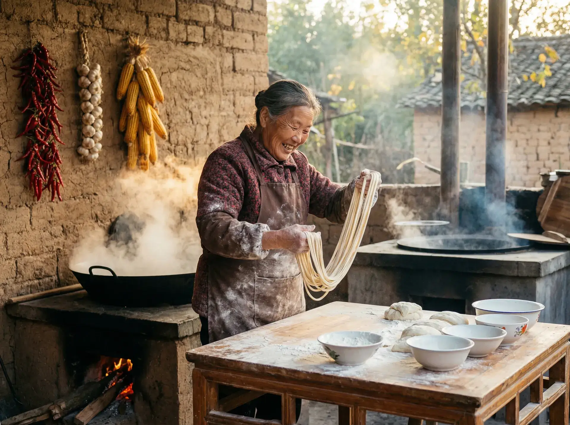 农家大嫂手擀面 - 好男人在线观看免费高清 乡村美食